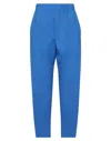 Merci .., Woman Pants Bright Blue Size S Cotton, Nylon, Elastane