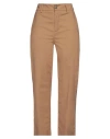 Merci .., Woman Pants Sand Size 10 Cotton, Elastane In Beige