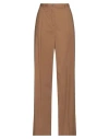 Merci .., Woman Pants Camel Size 10 Cotton, Elastane In Beige