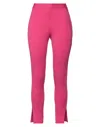 Merci .., Woman Pants Fuchsia Size 8 Cotton, Nylon, Elastane In Pink