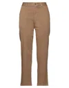 Merci .., Woman Pants Beige Size 8 Polyester, Viscose, Elastane In Beige