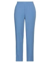 Merci .., Woman Pants Light Blue Size 6 Polyester, Elastane