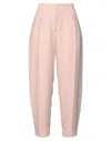 Merci .., Woman Pants Light Pink Size 8 Polyester