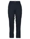 Merci .., Woman Pants Midnight Blue Size 4 Cotton, Elastane In Dark Blue