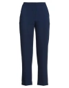 Merci .., Woman Pants Navy Size 2 Polyester, Viscose, Elastane In Navy Blue