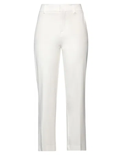 MERCI MERCI ITALIA WOMAN PANTS WHITE SIZE 6 COTTON, NYLON, ELASTANE
