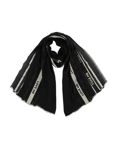 Merci .., Woman Scarf Black Size - Viscose, Polyester