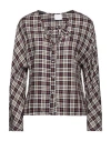 Merci .., Woman Shirt Black Size M Rayon, Acrylic In Black