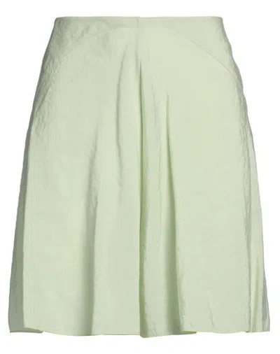 Merci .., Woman Shorts & Bermuda Shorts Light Green Size M Modal, Polyester
