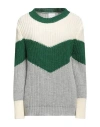 Merci .., Woman Sweater Ivory Size S Wool, Acrylic, Alpaca Wool In White