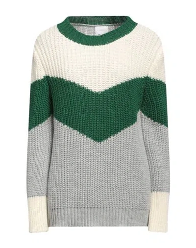 Merci .., Woman Sweater Ivory Size S Wool, Acrylic, Alpaca Wool In White