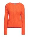 Merci .., Woman Sweater Mandarin Size M Wool, Acrylic, Alpaca Wool In Mandarin