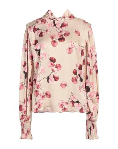 Merci .., Woman Top Beige Size L Viscose