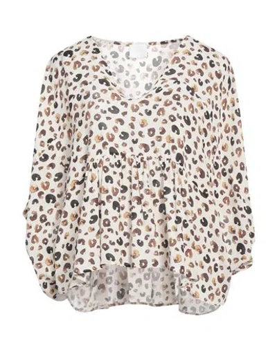 Merci Italia Woman Top Ivory Size Xs Viscose In White