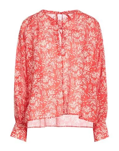 Merci .., Woman Top Red Size L Cotton