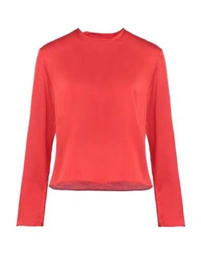Merci Italia Woman Top Red Size S Polyester
