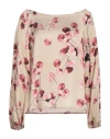 Merci .., Woman Top Sand Size M Viscose In Beige