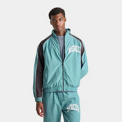 Mercier Men's  Home Run Track Top In Green