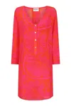 Mercy Delta Women's Pink / Purple / Yellow Lambton Limoncello Pompelmo Dress