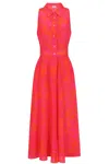 Mercy Delta Women's Pink / Purple / Yellow Penrose Limoncello Pompelmo Dress