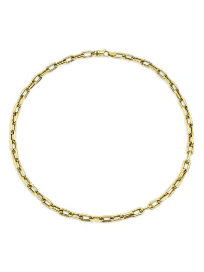 Meredith Young 18k Yellow Gold Elongated Chain Link Necklace
