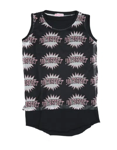 !m?erfect Babies'  Toddler Girl T-shirt Black Size 6 Cotton