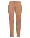 !m?erfect Woman Jeans Camel Size 25 Cotton, Elastane In Beige