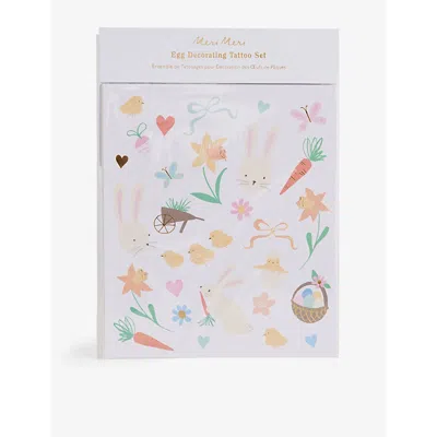 Meri Meri Kids' Easter Egg Temporary Paper Tattoos Multi-coloured