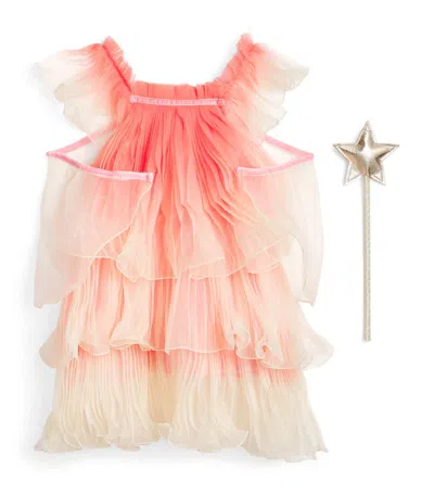Meri Meri Kids' Fairy Dress And Wand Set (3-4 Years) In Multi