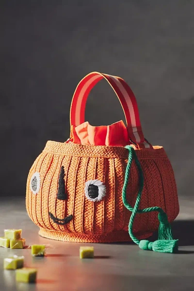 Meri Meri Halloween Basket In Orange