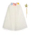 Meri Meri Pom-pom Collar Cape In Multi