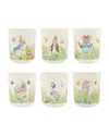 Meri Meri Set Of 6 Melamine Peter Rabbit Cups