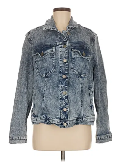 Pre-owned Meri Skye Denim Jacket In Blue