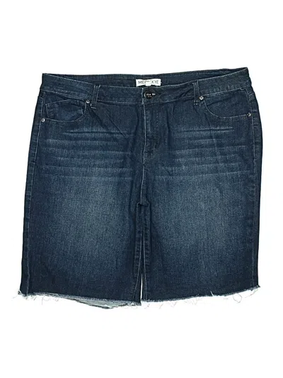 Pre-owned Meri Skye Denim Shorts In Blue