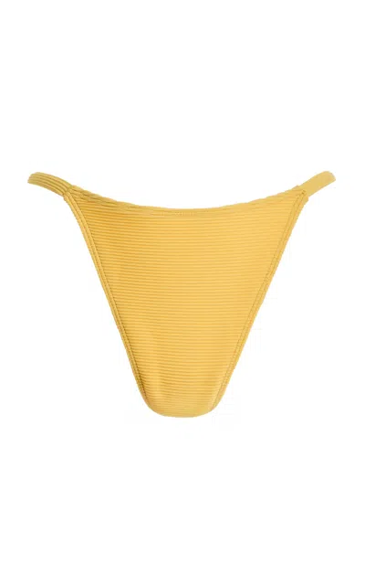 Meridian Swimwear Exclusive La Isla Solstice Bikini Bottom In Yellow