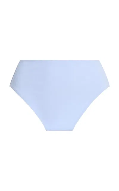 Meridian Swimwear Exclusive La Isla Tropic Bikini Bottom In Blue