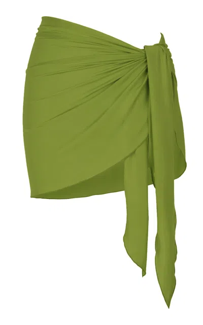 Meridian Swimwear Exclusive Meridian Sarong In Green