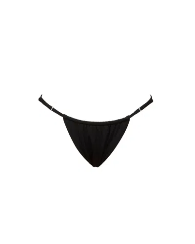 Meridian Swimwear Women's Equator Bikini Bottom - Black