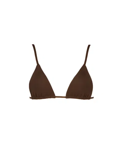 Meridian Swimwear Women's Equator Bikini Top - Brown