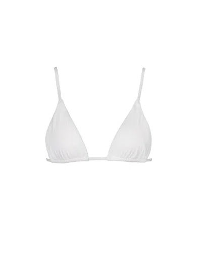 Meridian Swimwear Women's Equator Bikini Top - Optic White