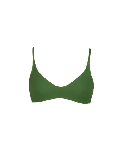Meridian Swimwear Women's Equinox Bikini Top - Green