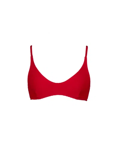 Meridian Swimwear Women's Equinox Bikini Top - Red