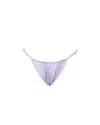 MERIDIAN SWIMWEAR WOMEN'S PINK / PURPLE EQUATOR BIKINI BOTTOM - LAVENDER