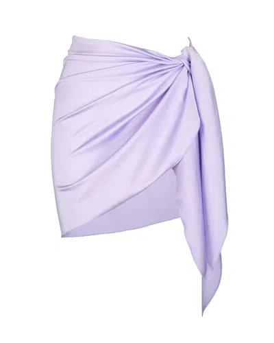 Meridian Swimwear Women's Pink / Purple Meridian Sarong - Lavender In Pink/purple