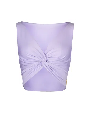 Meridian Swimwear Women's Pink / Purple Zenith Bikini Top - Lavender In Pink/purple