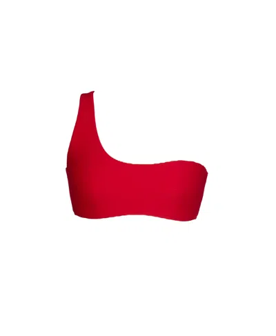 Meridian Swimwear Women's Polaris Bikini Top - Red