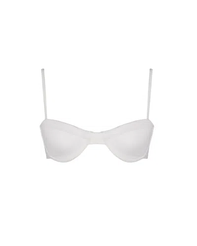 Meridian Swimwear Women's Solstice Bikini Top - Optic White