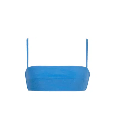 Meridian Swimwear Women's Tropic Bikini Top - Cerulean Blue