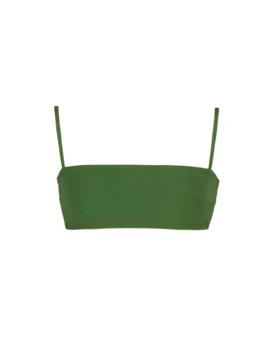 Meridian Swimwear Women's Tropic Bikini Top - Green