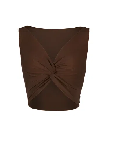 Meridian Swimwear Women's Zenith Bikini Top - Brown